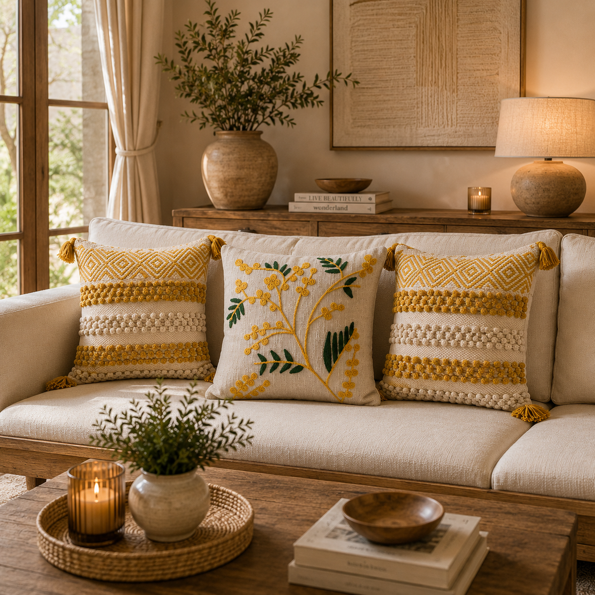Kanak Harmony Cushion Set of 4