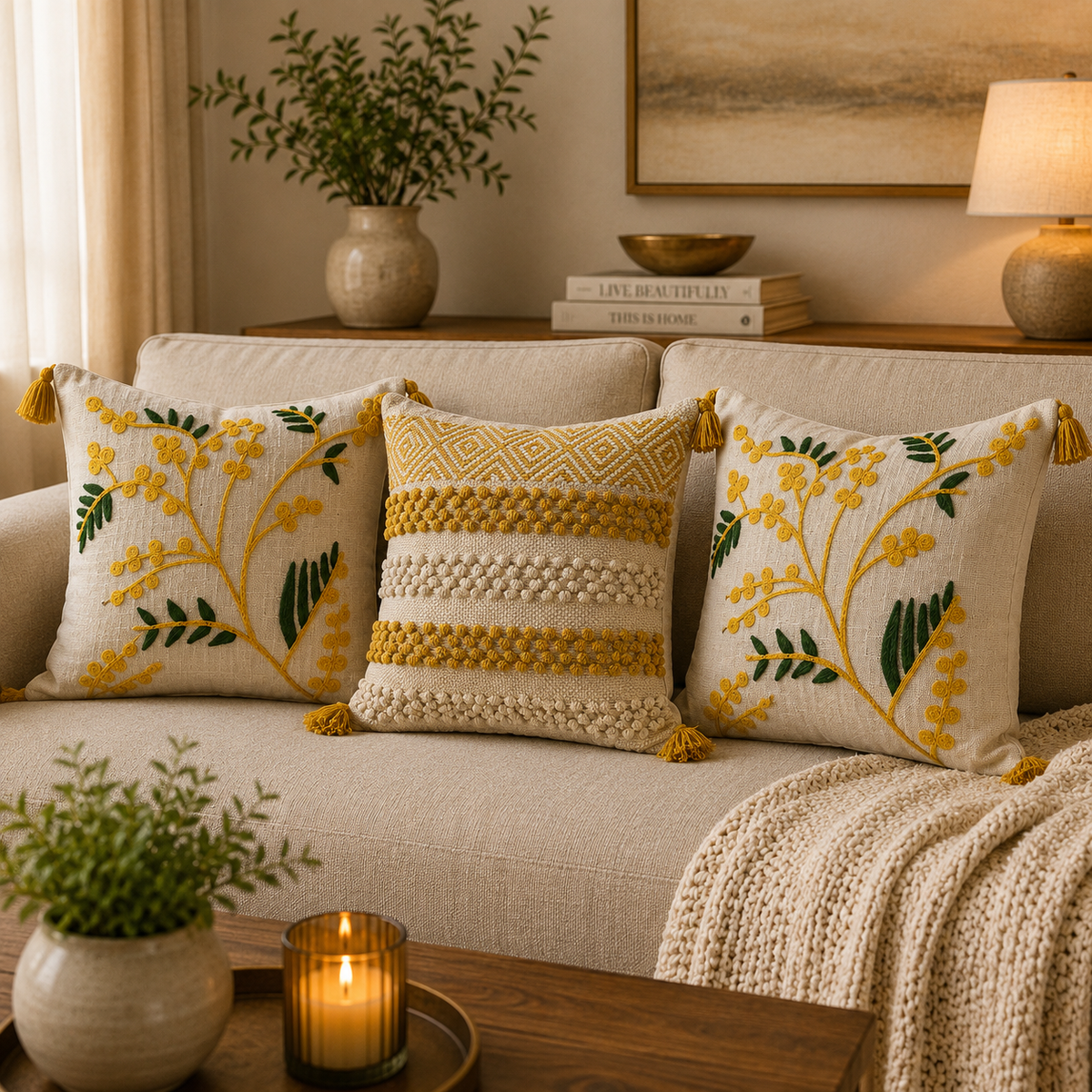Kanak Harmony Cushion Set of 4