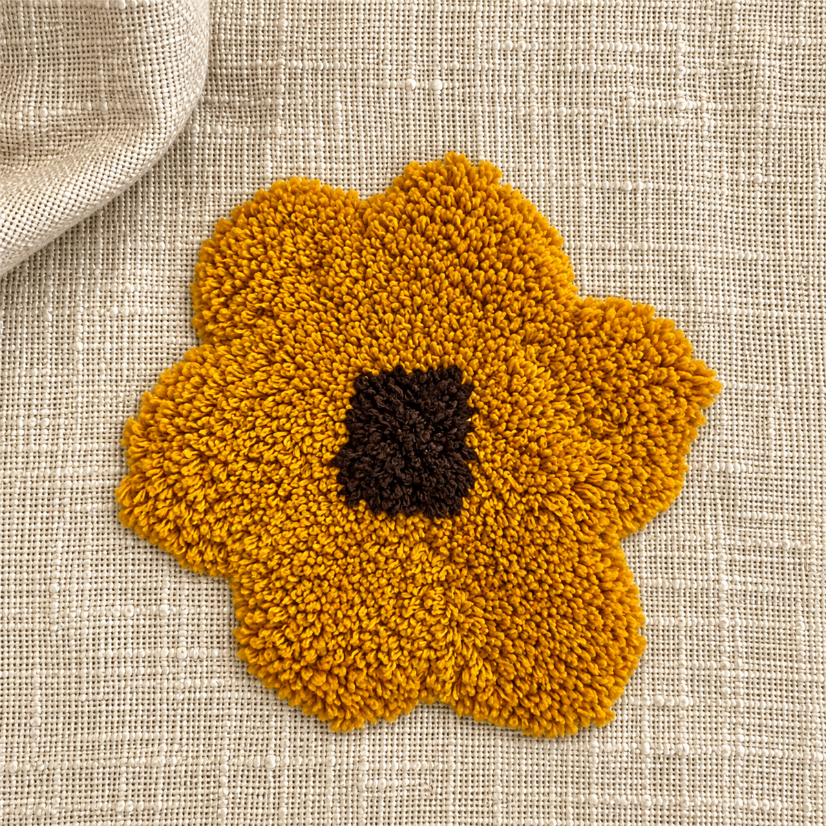 Avyara Handloom Floral Sofa Throw