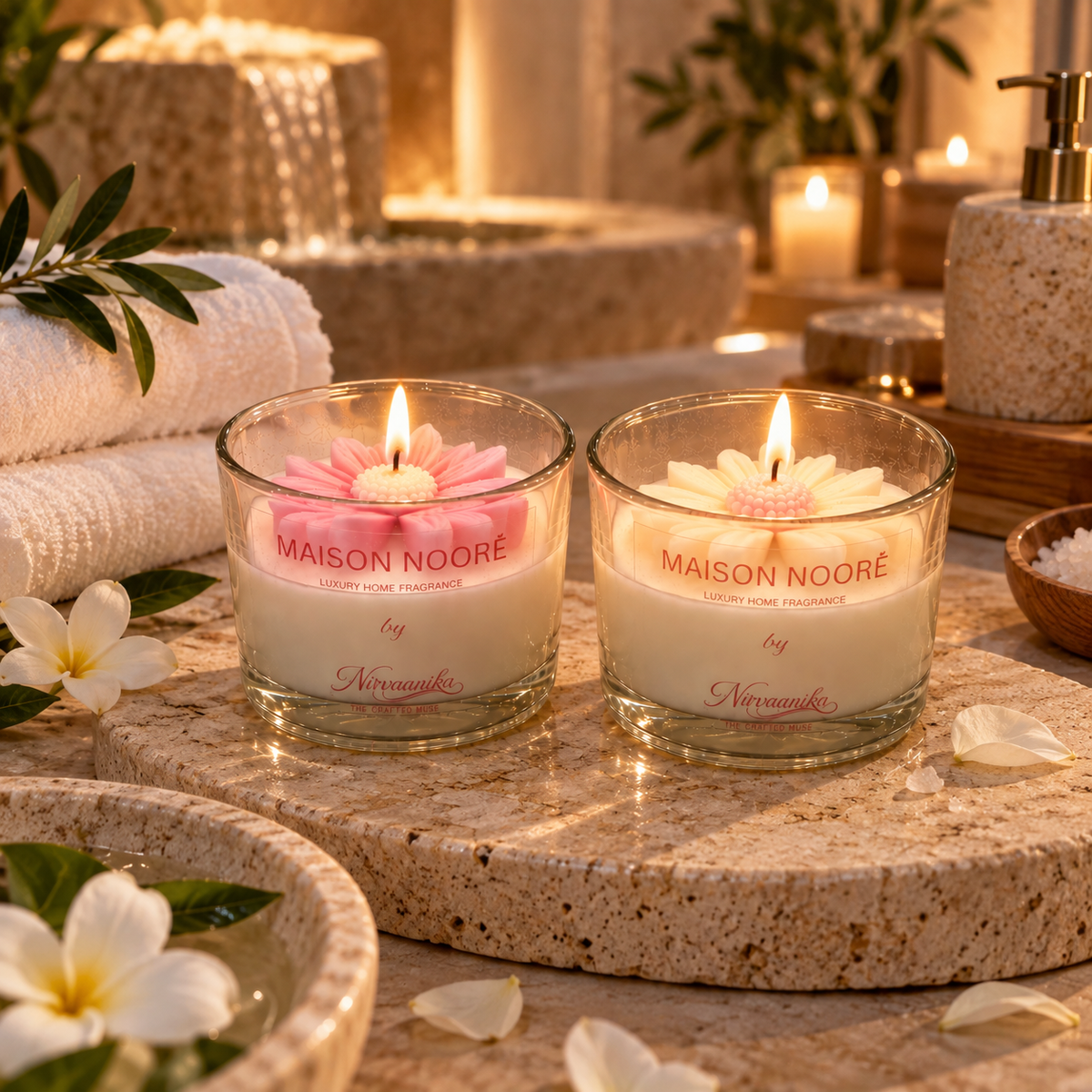 Mysa Floral Candles