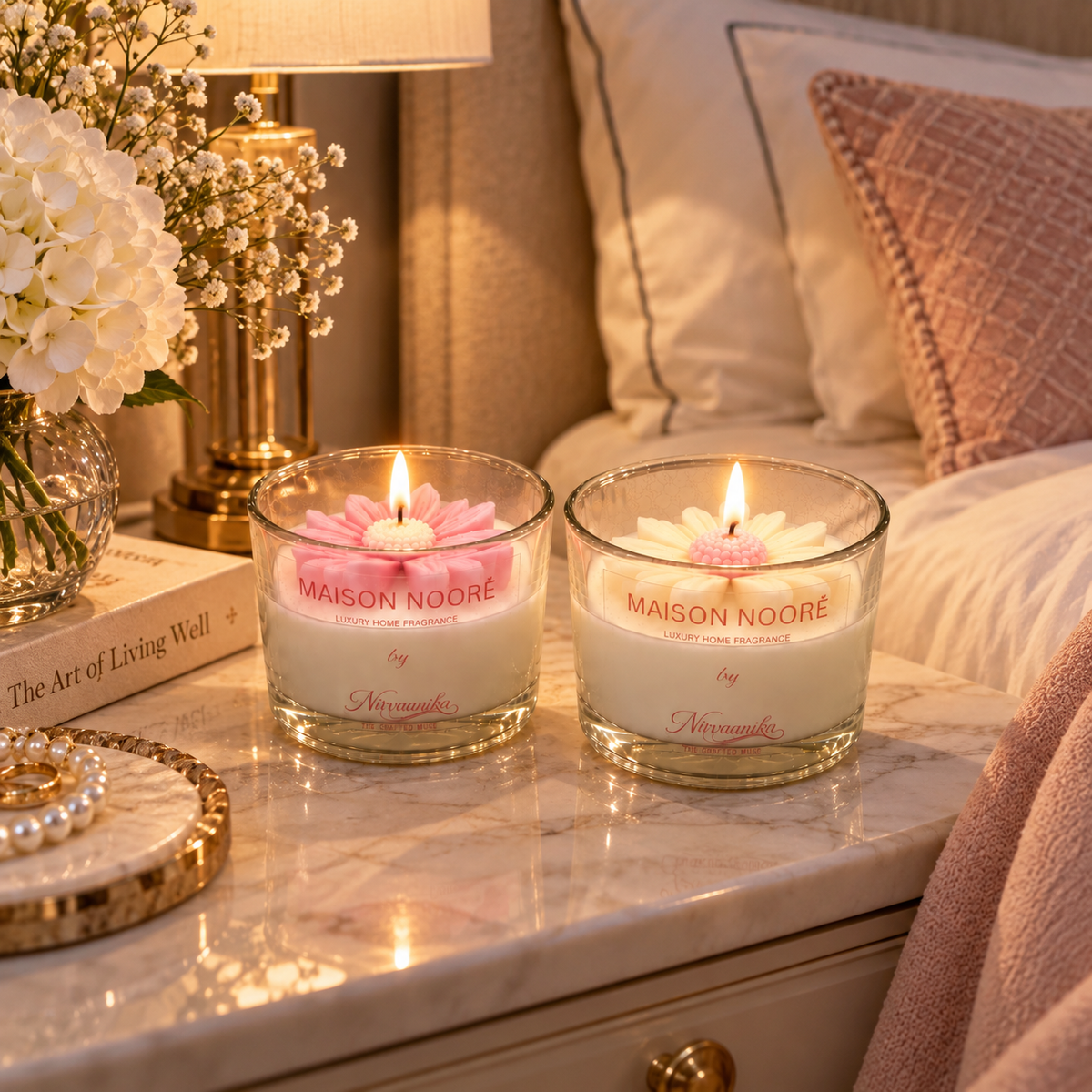 Mysa Floral Candles