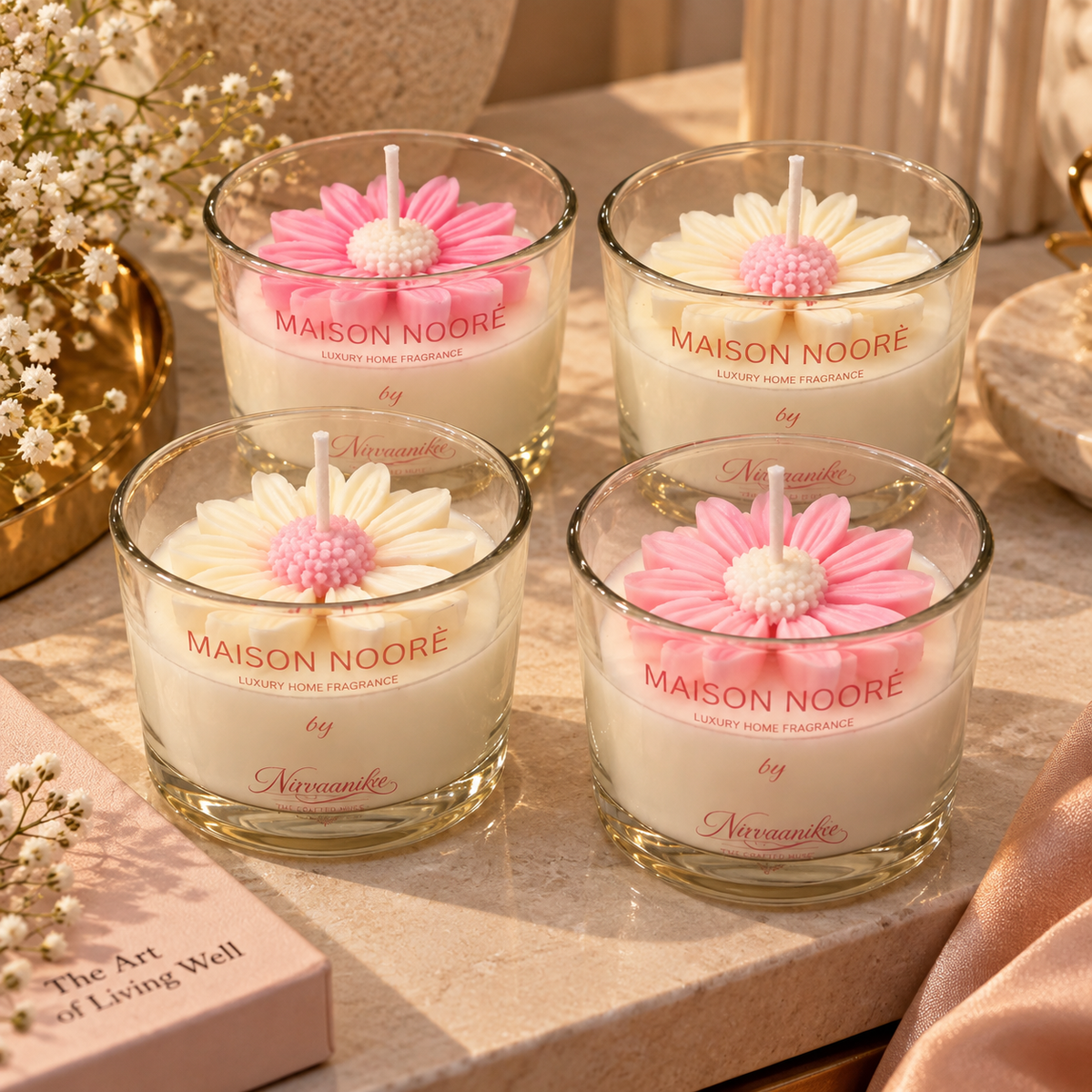 Mysa Floral Candles