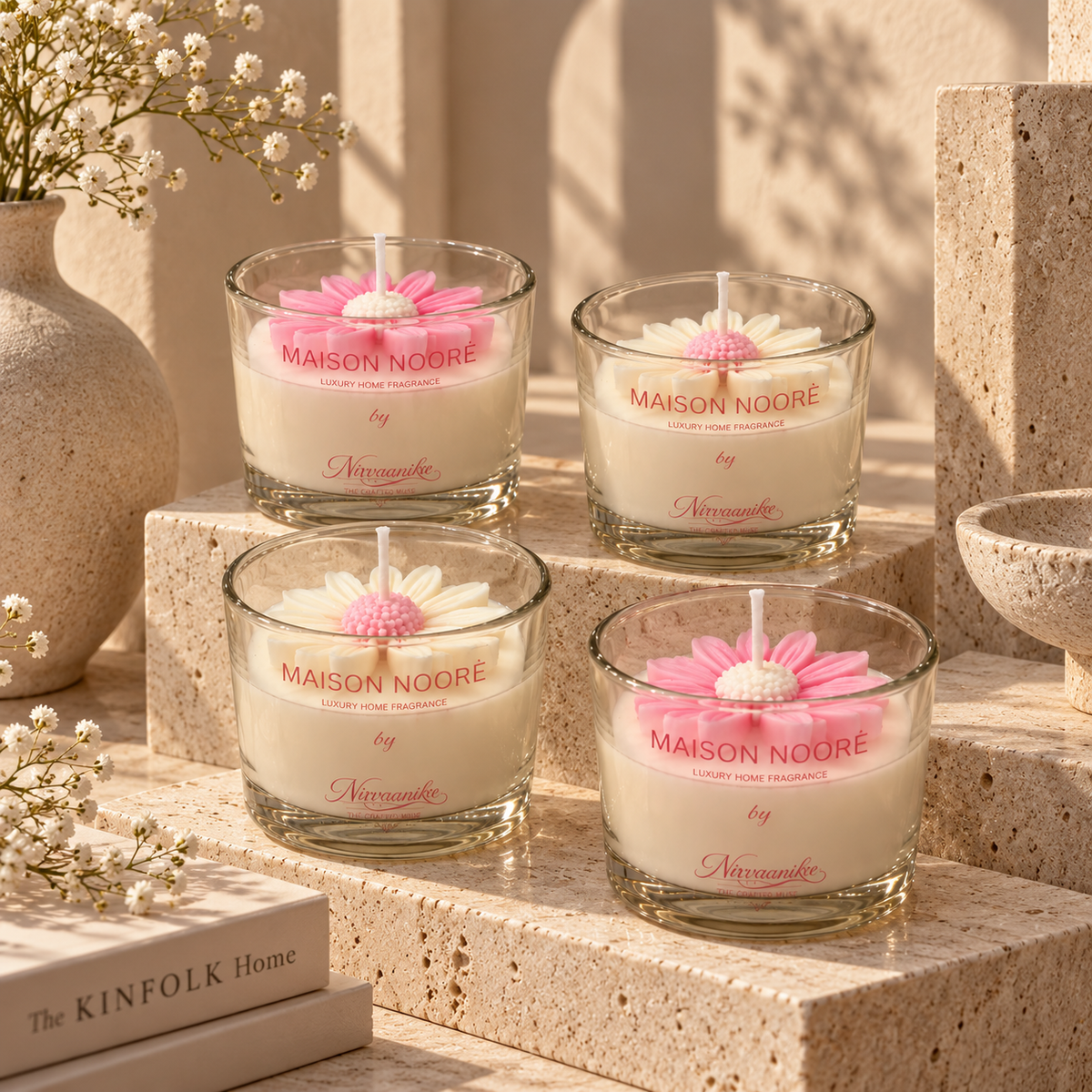 Mysa Floral Candles