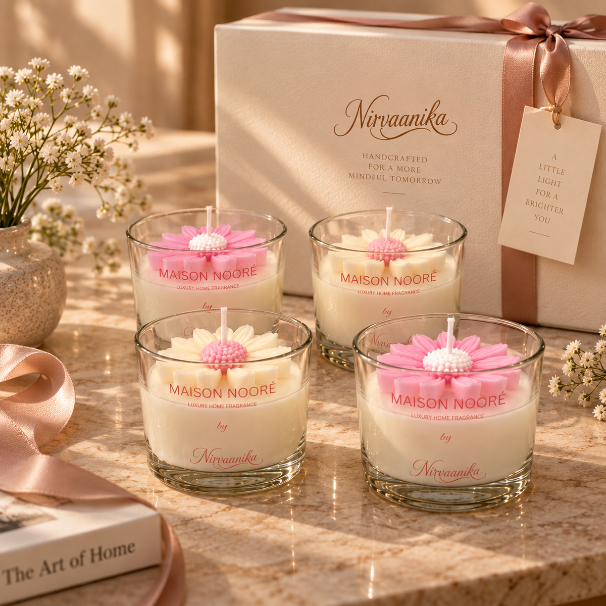 Mysa Floral Candles