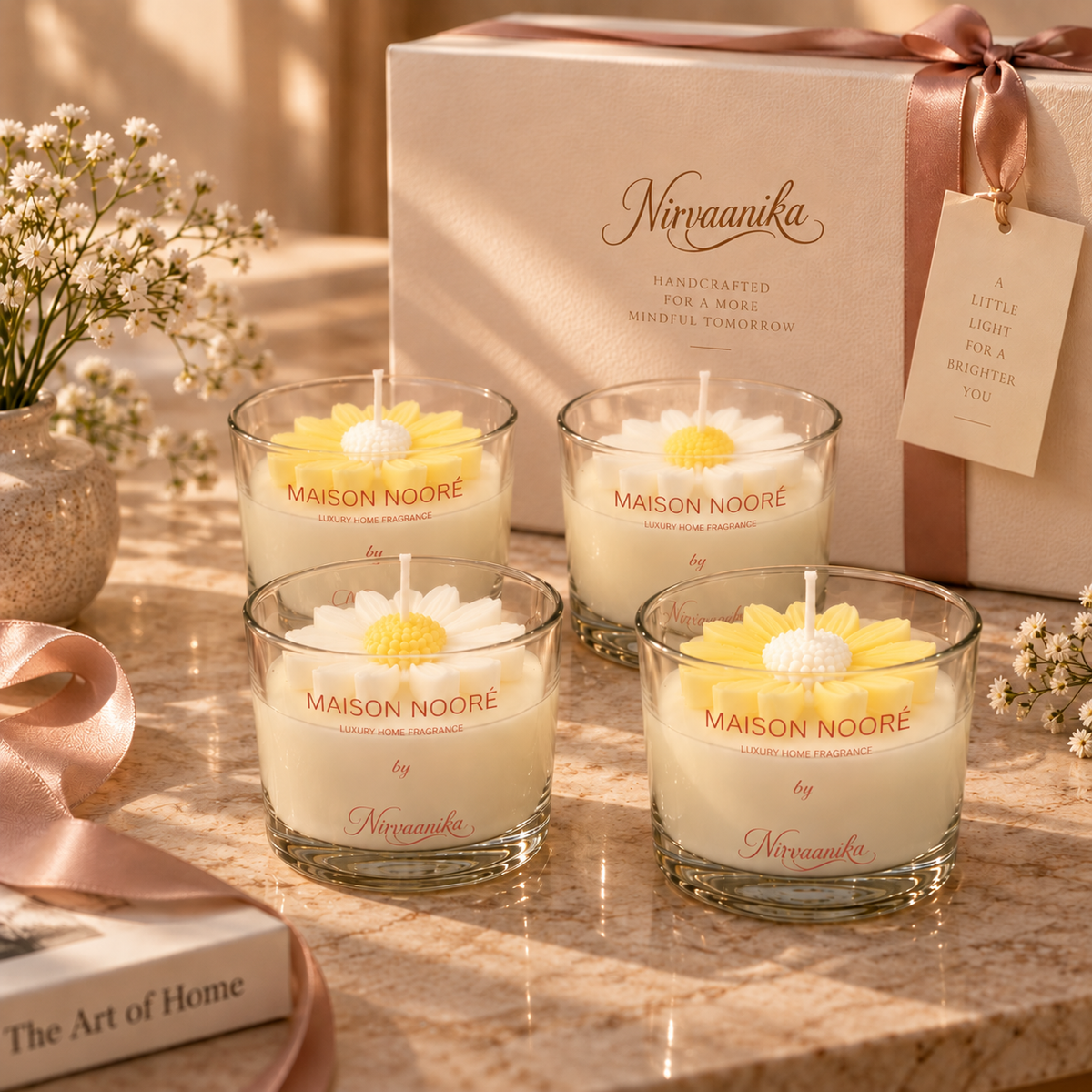 Mysa Floral Candles