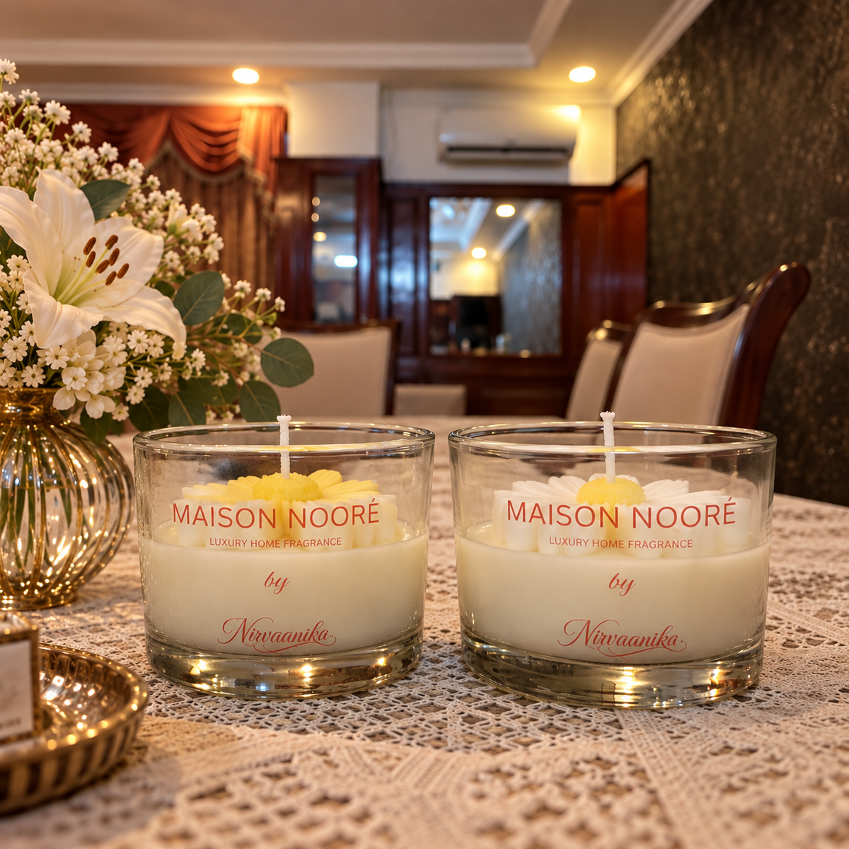Mysa Floral Candles