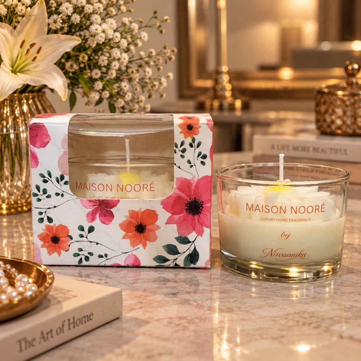 Mysa Floral Candles