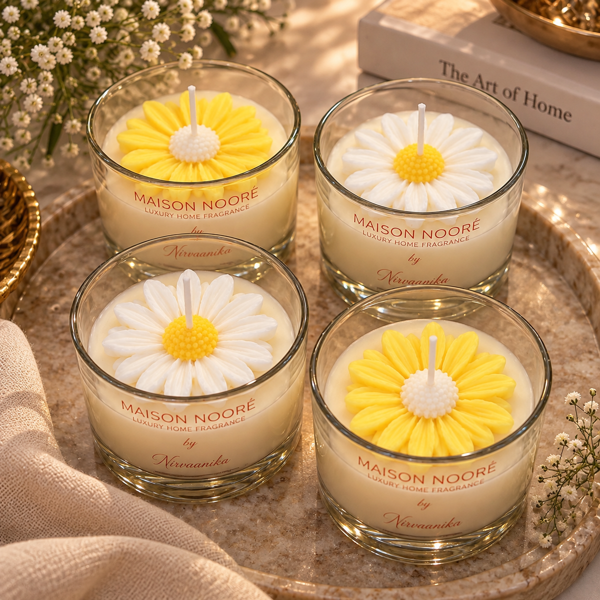 Mysa Floral Candles