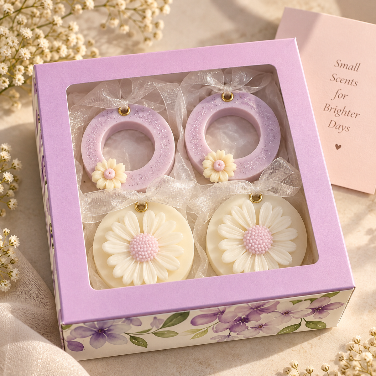 Lavelle Lavender Floral Wax Sachet