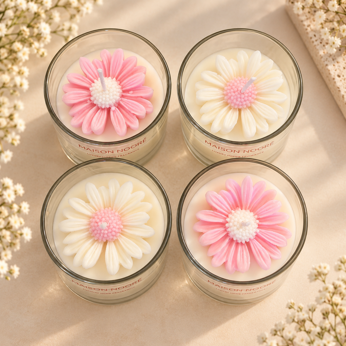 Mysa Floral Candles