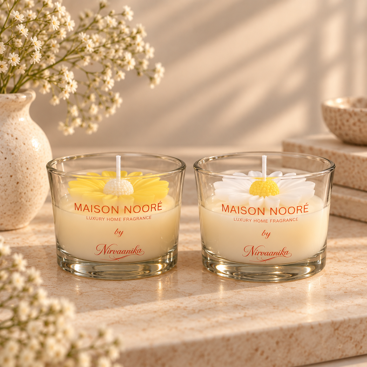 Mysa Floral Candles