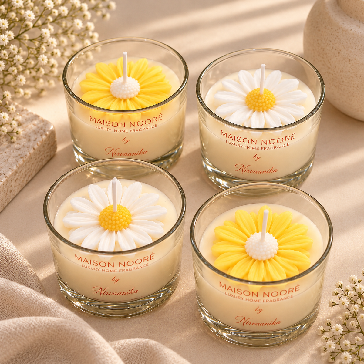 Mysa Floral Candles