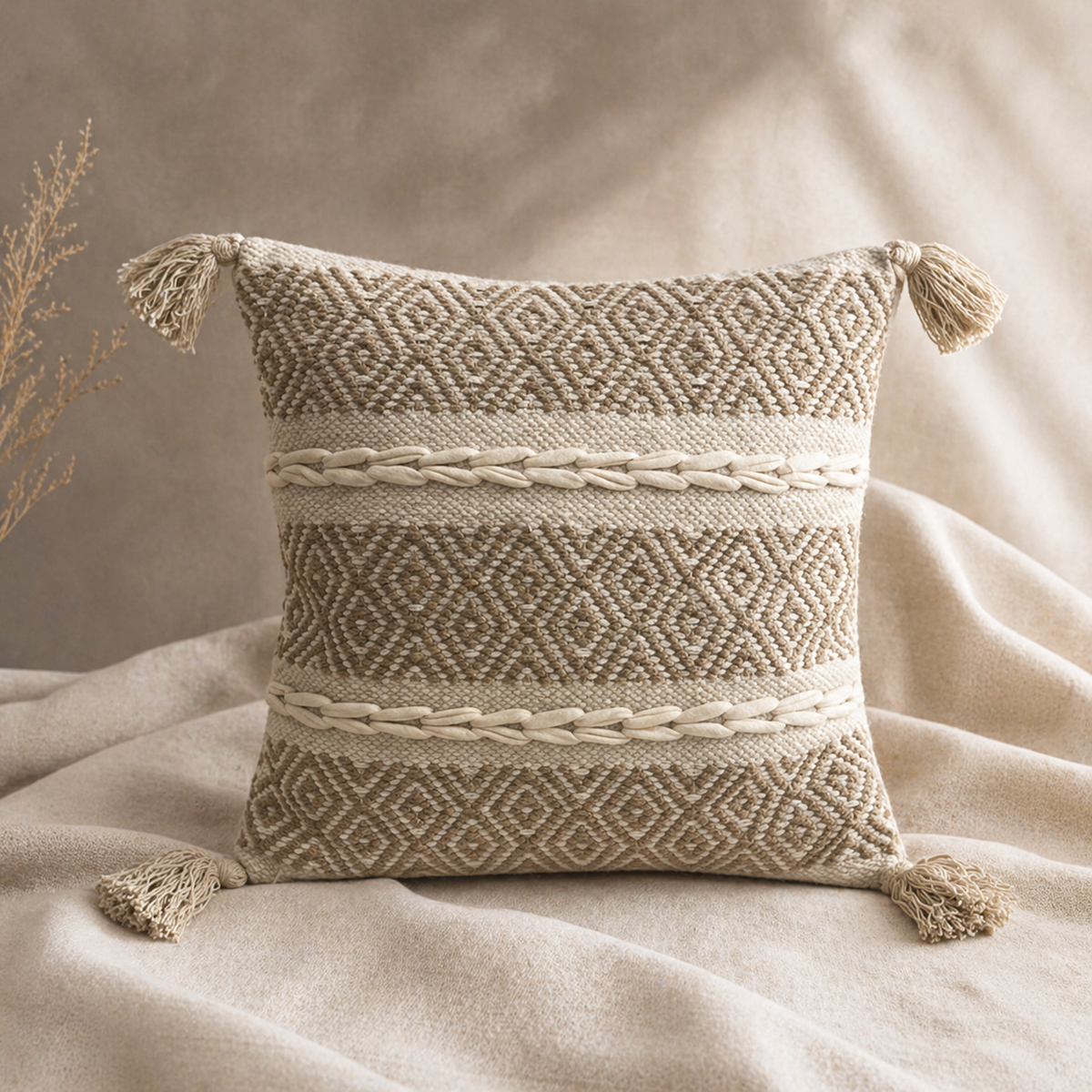 Nivara Loom Harmony Cushion Cover Set of 3